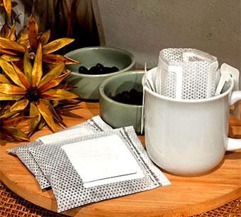 【持丸古民家】オリジナルブドリップバッグ作りの画像