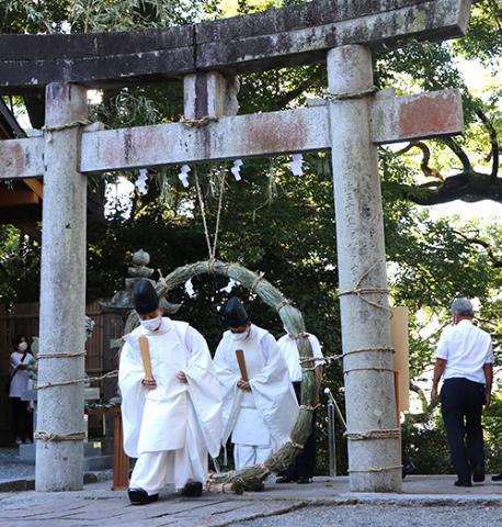 【千栗八幡宮】名越祭の画像