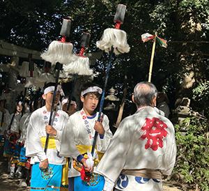 【西乃宮八幡神社】秋季大祭　奉納浮立の画像