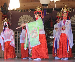 【矢俣八幡神社】秋季大祭　浮立・奉納稚児舞の画像