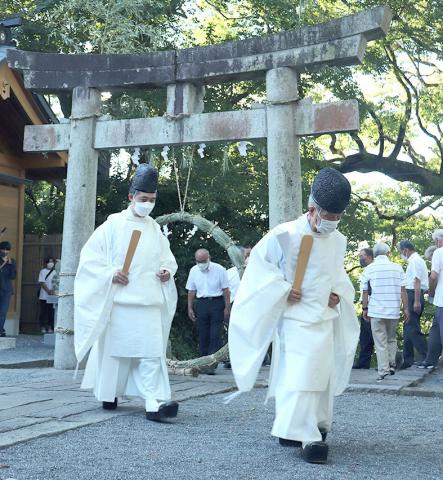 【千栗八幡宮】名越祭の画像