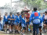 綾部神社旗上げ神事・子ども神輿2